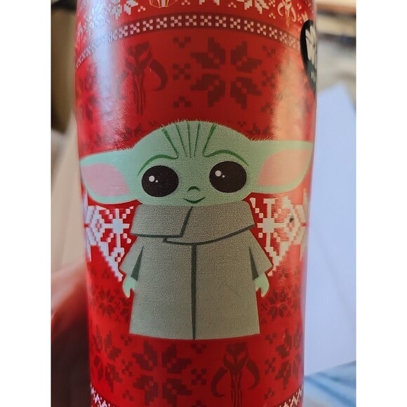 TERVIS Star Wars Christmas Sweater Baby Yoda Grogu Stainless Steel Tumbler NEW - Picture 7 of 13